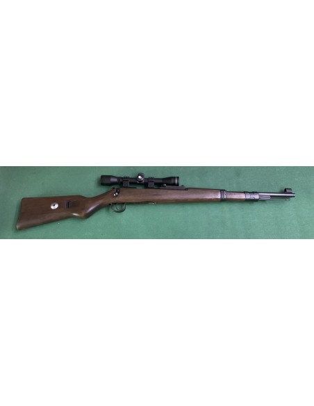 Carabina S.D.M. K98 Sniper usata calibro 22LR con ottica e anelli