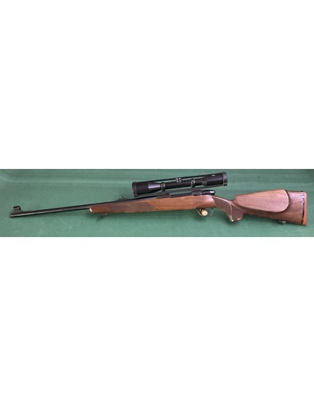 Carabina Sako usata modello 75 calibro 6,5x55 con ottica schmidt & bender 6x42 con attacchi