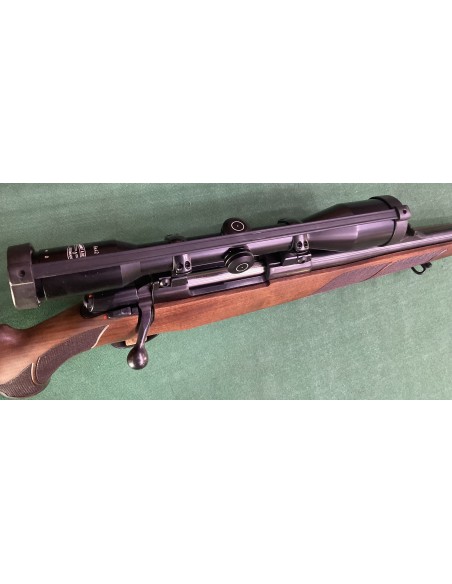 Carabina Sako usata modello 75 calibro 6,5x55 con ottica schmidt & bender 6x42 con attacchi