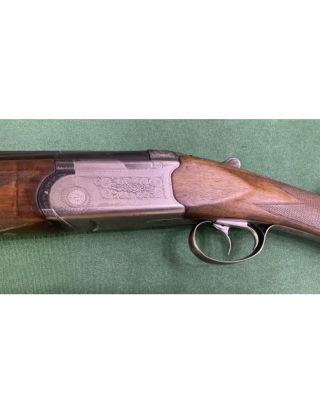 Sovrapposto Beretta modello S57 E bi grillo usato calibro 12 calcio inglese lunghezza canna 71cm