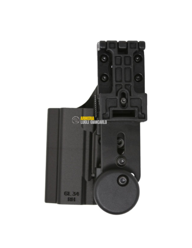 FONDINA DA TIRO GHOST "HYDRA P PLUS + FONDINA DESTRA DA TIRO IPSC PER CZ SP01(SGHY3GPL28TS02) FO000664
