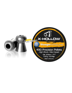 PALLINI FORATI H&N CALIBRO 4,5 X-HOLLOW STOEGER COD.545075 CONF.400