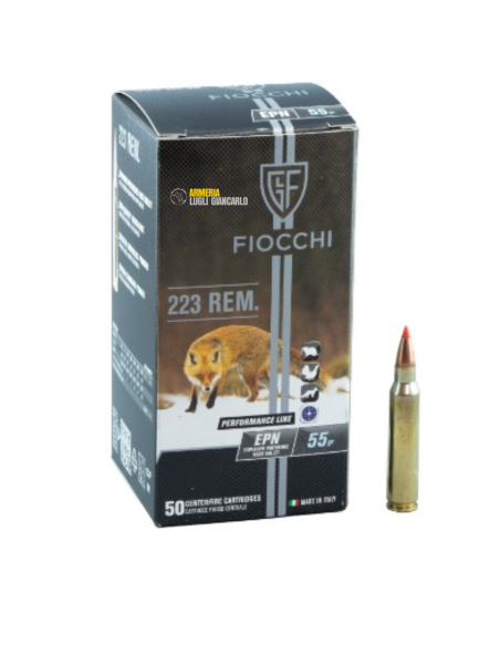 FIOCCHI 223 REM 55GR VMAX 50PK 55GR PUNTA IN POLIMERO EPN