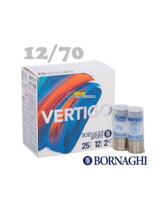 Cartucce da tiro Bornaghi Sport calibro 12 24 grammi BORNAGHI CARTUCCE TIRO VERTIGO 24