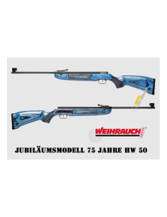 WEIHRAUCH CAC HW 50-S 75-ANNI WEIHRAUCH CARABINA CAC HW 50-S 75 ANNI -7,5j CAL. 4,5 2