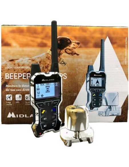 Midland Beeper One Pro GPS  BEEPER ONE GPS  Midland Kit Beeper One GPS Beeper One GPS - Localizzatore per Cani 2,5 Km