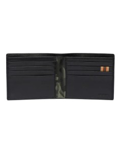 SKU: PP041L01260999UNI  Portafoglio Bifold Classic realizzato in 100% pelle con fodera in poliestere.  Colore: Nero