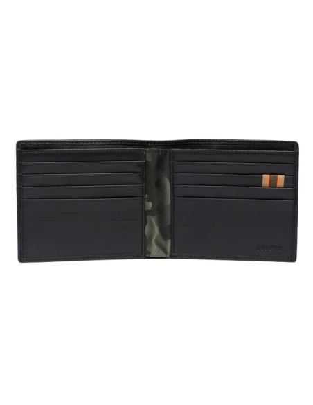 SKU: PP041L01260999UNI  Portafoglio Bifold Classic realizzato in 100% pelle con fodera in poliestere.  Colore: Nero