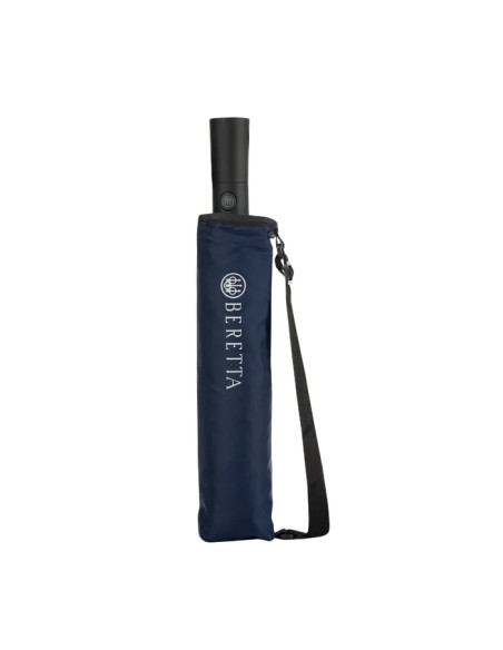 SKU: OM031T22230504UNI  Ombrello pieghevole da borsa con sistema di apertura automatico.  Colore: Blu Total Eclipse