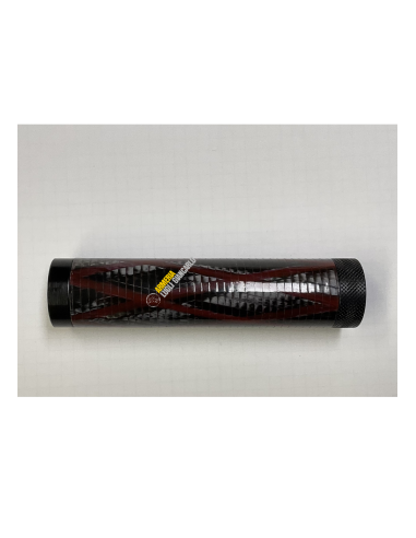 Compensatore/Moderatore/Soppressore di suono SAPL carbon per carabine ad aria compressa PCP calibro 4,5-5,5codice 41067