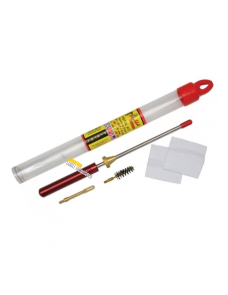 ASTA MOVIBILE PER PISTOLE KIT PULIZIA PISTOL TUBO CALIBRO 357 38,9mm 40 10mm 41 44 45
