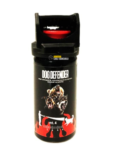 SPRAY PEPERONCINO DOG DEFENDER - difesa da animali - 40 ml - maggiori anni 18