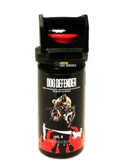 SPRAY PEPERONCINO DOG DEFENDER - difesa da animali - 40 ml - maggiori anni 18