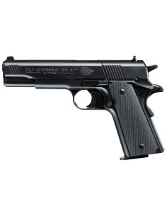 UMAREX PISTOLA AIRGUN CALIBRO 4,5MM GOVERNAMENT 1911 A1 LIBERA VENDITA  -7,5J 8 COLPI  UM-417.00.00, AIRGUNS 2