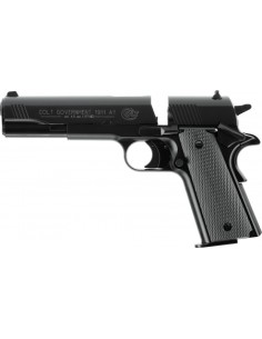 UMAREX PISTOLA AIRGUN CALIBRO 4,5MM GOVERNAMENT 1911 A1 LIBERA VENDITA  -7,5J 8 COLPI  UM-417.00.00, AIRGUNS