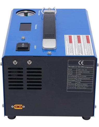 PCP Compressore Armeria Lugli 300 bar per carabine e pistole pcp automatico