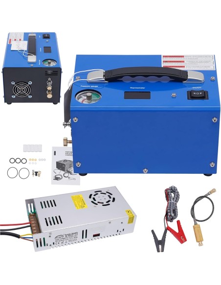 PCP Compressore Armeria Lugli 300 bar per carabine e pistole pcp automatico