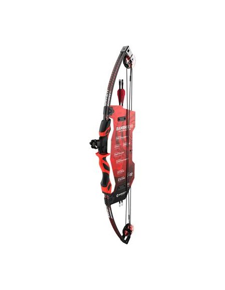 Arcieria Archi   ARCO BANSHEE RED BARNETT COMPOUND  Allungo: 22" - 25" Potenzat: 25 libbre