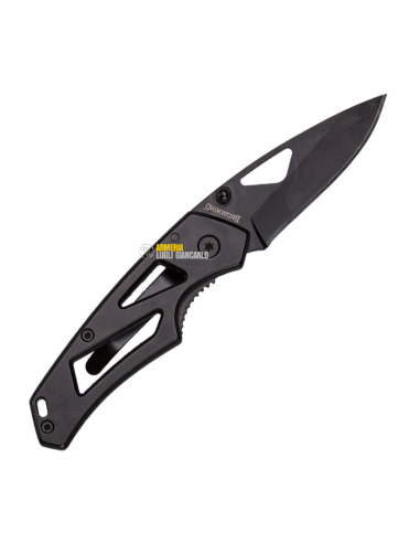 Coltello Browning a lama pieghevole modello Alpha Folding Black codice 3222501
