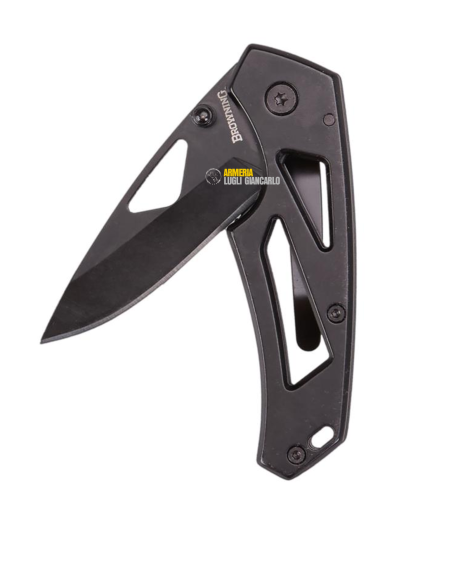 Coltello Browning a lama pieghevole modello Alpha Folding Black codice 3222501