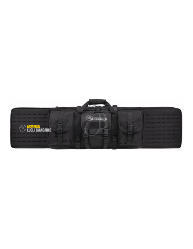 39SHOOTER CUSTODIA TATTICA/FODERO TATTICO ARMERIA LUGLI COLORE NERO PER CARABINA CON TASCHE ESTERNE CM.125 X 30 CODICE  572377