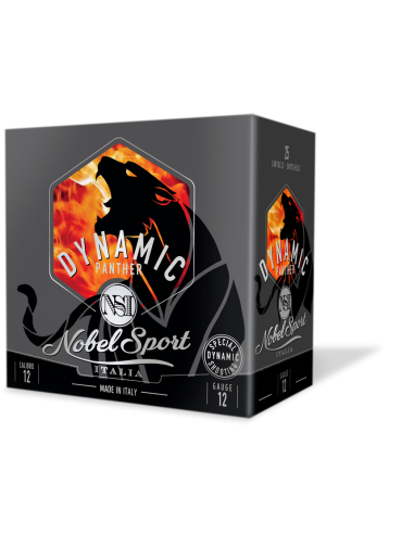 CARTUCCE MUNIZIONI CALIBRO 12 NSI NOBEL SPORT – DYNAMIC PANTHER 28 12 SLUG