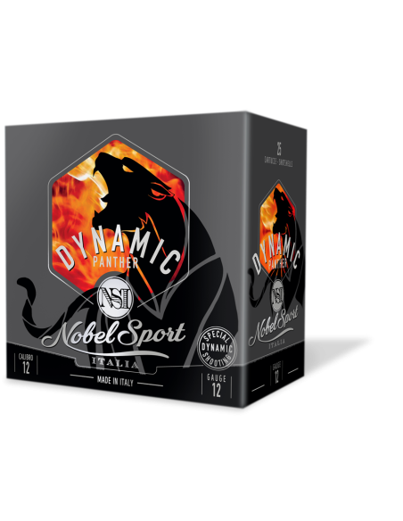 CARTUCCE MUNIZIONI CALIBRO 12 NSI NOBEL SPORT – DYNAMIC PANTHER 28 12 SLUG