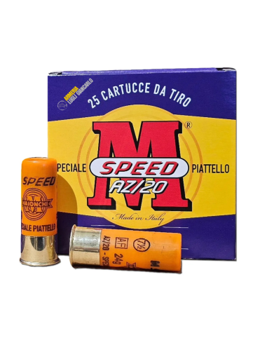 Cartucce Nobel Sport Nsi piattello Maionchi Speed Az-20 Calibro 12 Gr 28