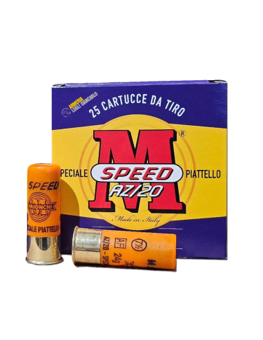 Cartucce Nobel Sport Nsi piattello Maionchi Speed Az-20 Calibro 12 Gr 24