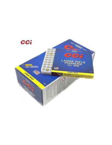Inneschi CCI Primers 200 Large Rifle 1000 pezzi