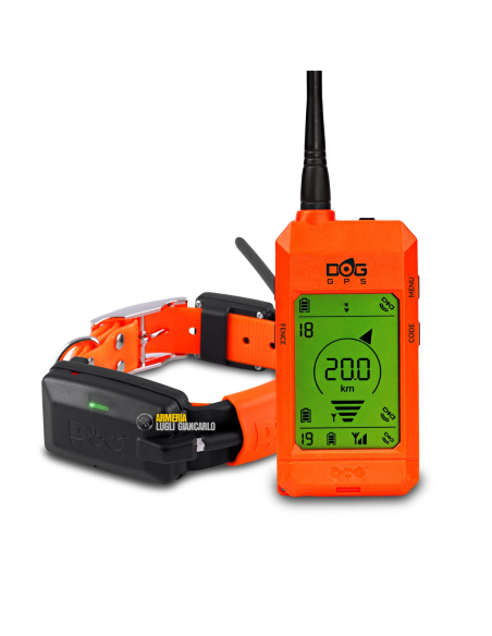 Dogtrace DOG GPS X25 Kit DOG GPS X25 Kit 1 Palmare Arancione + 1 Collare GPS