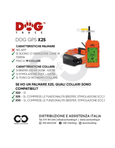 Dogtrace DOG GPS X25 Kit DOG GPS X25 Kit 1 Palmare Arancione + 1 Collare GPS 2