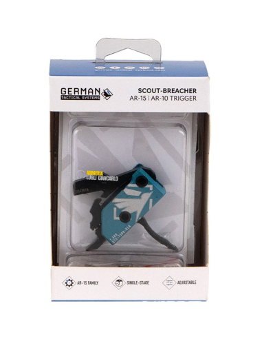 Scout Breacher Trigger scatti per AR15/AR10  Il grilletto Scout-Breacher della German Tactical Systems 1,6 kg / 3,5 lb