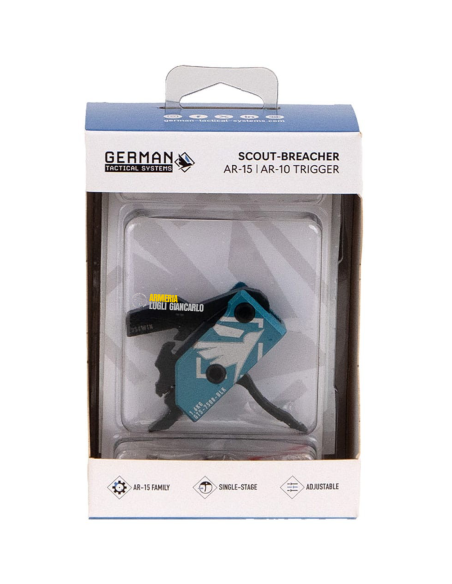Scout Breacher Trigger scatti per AR15/AR10  Il grilletto Scout-Breacher della German Tactical Systems 1,6 kg / 3,5 lb