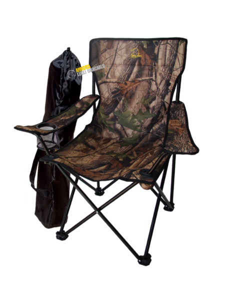 556 BENISPORT SEDIA PIEGHEVOLE PER CACCIA PESCA CAMO CHIUDIBILE 45 CM