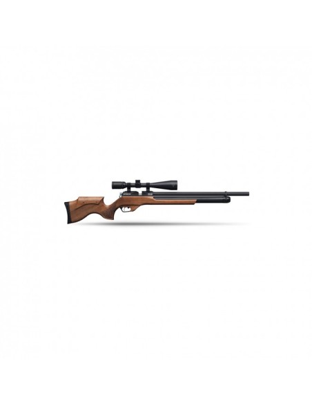 CARABINA PCP LIBERA VENDITA  EFFECTO PX5 PRO WOOD CALIBRO 5,5 10 COLPI CANNA 58 CM
