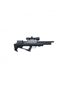 CARABINA PCP LIBERA VENDITA POLIMERO 10 COLPI ZEON COL.NERO CALIBRO 5,5 CANNA 46 CM