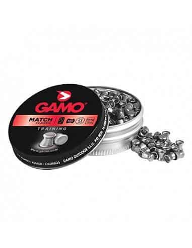 Gamo PIOMBINI Match Testa Piatta Calibro 4,5mm .177 0,49g Libera Vendita (IC401)