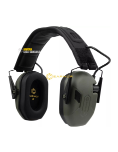 Accessori Caccia, Tiro ed Outdoor Cuffie 24 dB tappi e occhiali   CUFFIA ELETTRONICA M300A-FG EARMOR VERDE