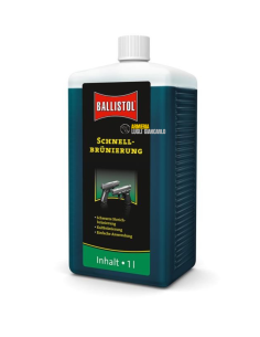 Pulizia Armi Brunitori  BRUNITORE RAPIDO 1 LT. BALLISTOL  Brunisce e nasconde i graffi dell'arma