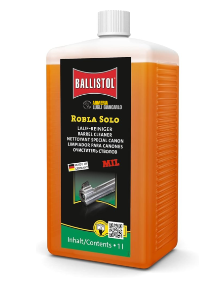 Pulizia Armi Solventi BALLISTOL  ROBLA SOLO MIL 1 LT per canne