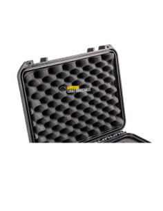CA481 Accessori Armi Valigie armi  VALIGETTA RINFORZATA PER PIST. POLIPROOPILENE BUGNATA 32x22x8 2