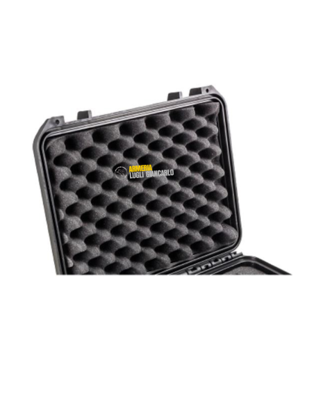 CA481 Accessori Armi Valigie armi  VALIGETTA RINFORZATA PER PIST. POLIPROOPILENE BUGNATA 32x22x8