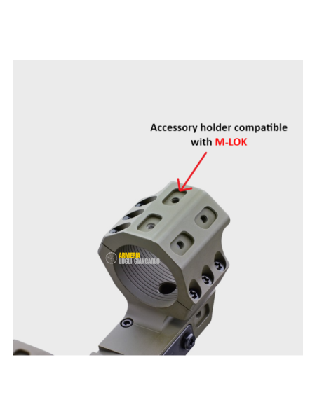 Attacchi Contessa per ottiche anelli da 34mm altezza 38 0 MOA codice UTFX03