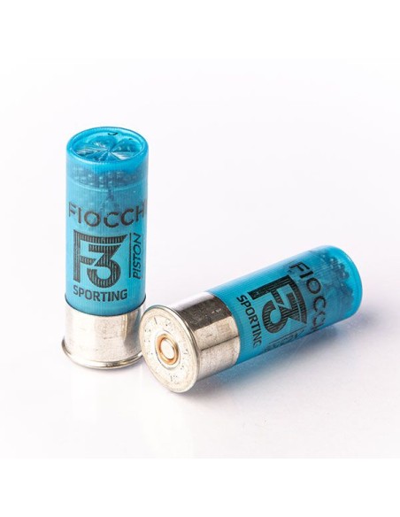 CARTUCCE FIOCCHI F3 PISTON CALIBRO 12 PIOMBO  NUMERO  8 1/2