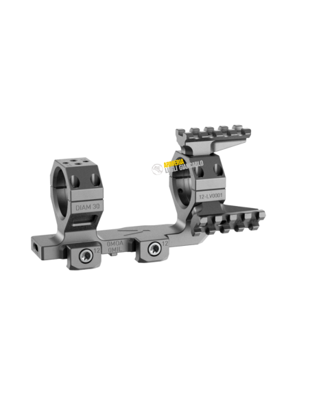 AUDERE LEVITAS SCOPO DI CANTILER SUPPORTO – DIAMETRO 34 – 0 MOA – NERO