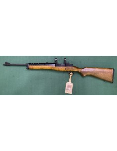 Carbina usata da caccia Ruger Mini 14 calibro 222rem con anelli / attacchi per ottica 2