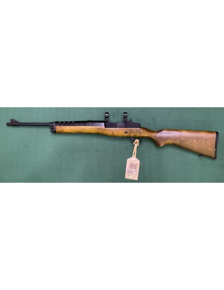 Carbina usata da caccia Ruger Mini 14 calibro 222rem con anelli / attacchi per ottica