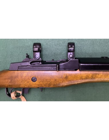 Carbina usata da caccia Ruger Mini 14 calibro 222rem con anelli / attacchi per ottica