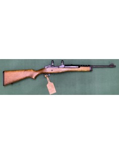 Carbina usata da caccia Ruger Mini 14 calibro 222rem con anelli / attacchi per ottica